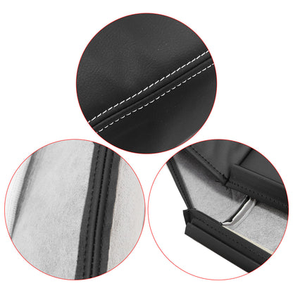 4x Front Leather Seat Cover 2005 For Ford Excursion Limited XLT 2 Tone Tan/Black