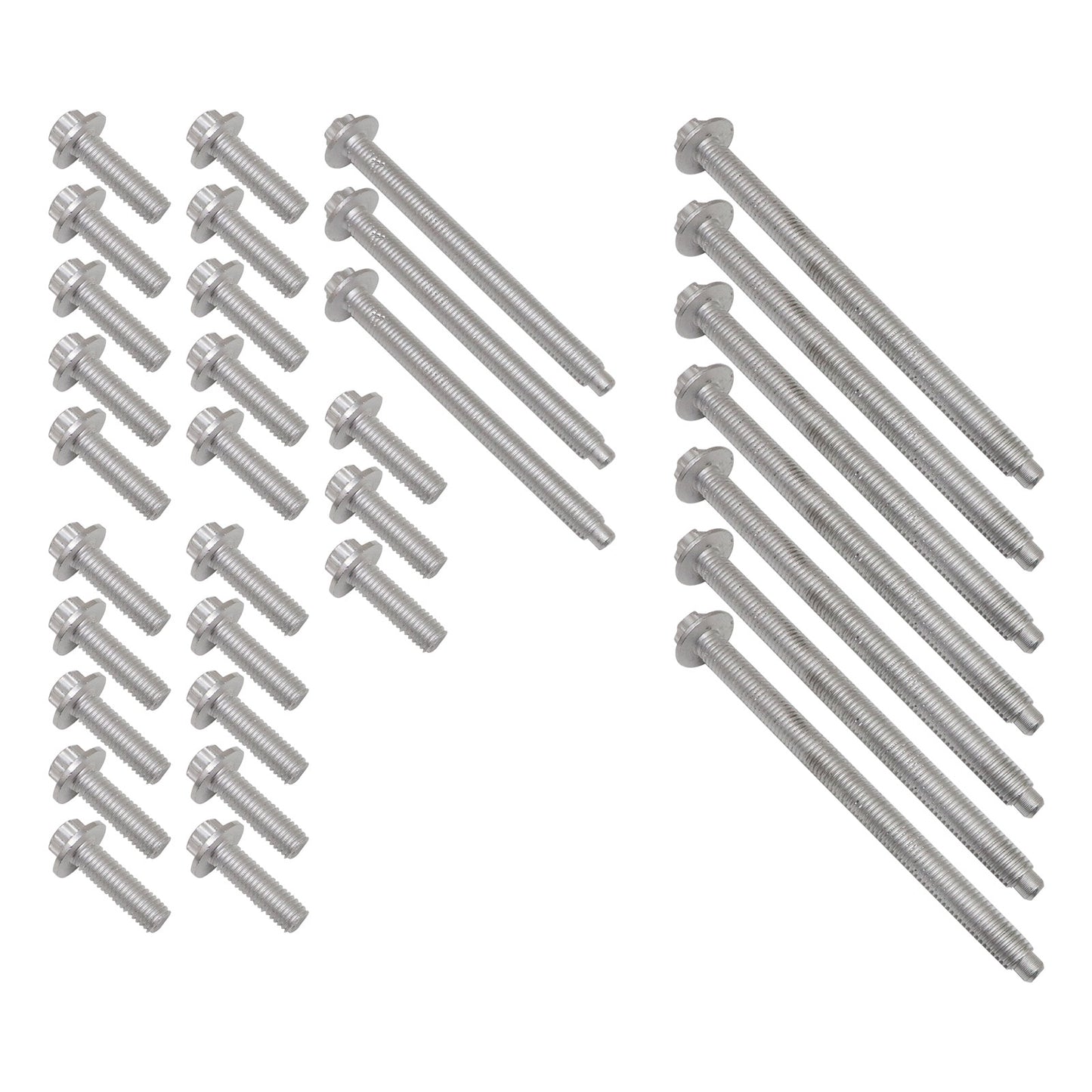 FIT BMW E60 E60N E61 Engine Oil Pan Aluminium Bolt Set NEW 11132210959