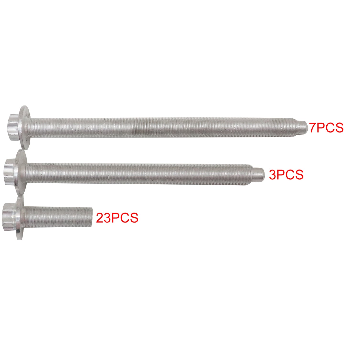 FIT BMW E60 E60N E61 Engine Oil Pan Aluminium Bolt Set NEW 11132210959