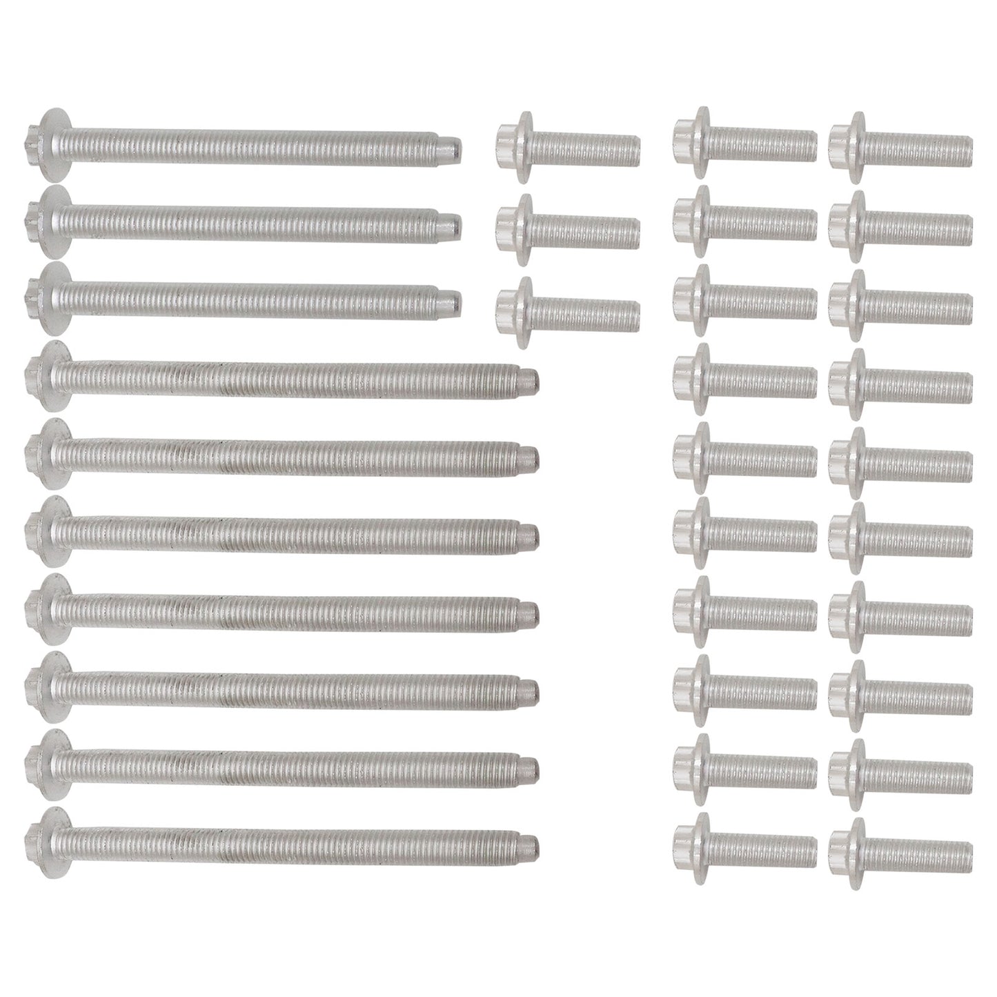 FIT BMW E60 E60N E61 Engine Oil Pan Aluminium Bolt Set NEW 11132210959