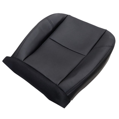 For 2007-2013 GMC Yukon Driver Bottom Leather Seat Cover Black AC & Heated