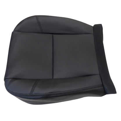 For 2007-2013 GMC Yukon Driver Bottom Leather Seat Cover Black AC & Heated