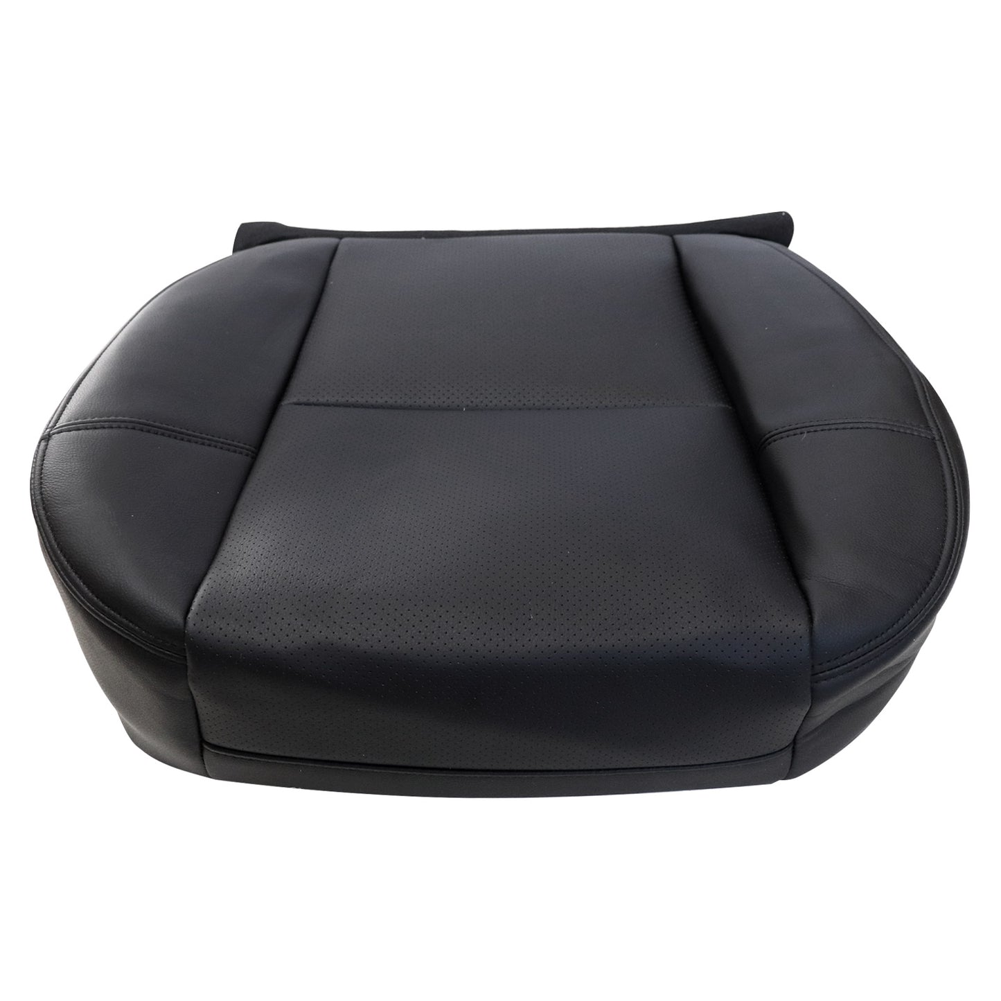 For 2007-2013 GMC Yukon Driver Bottom Leather Seat Cover Black AC & Heated