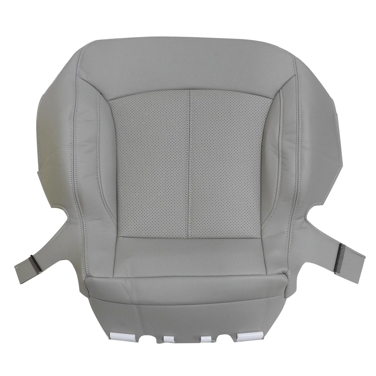 Passenger Bottom Replacement Leather Gray Seat Cover For 2010-13 Buick LaCrosse