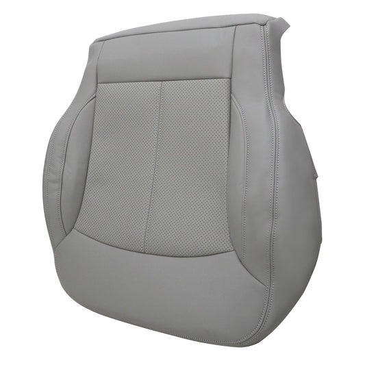 Passenger Bottom Replacement Leather Gray Seat Cover For 2010-13 Buick LaCrosse