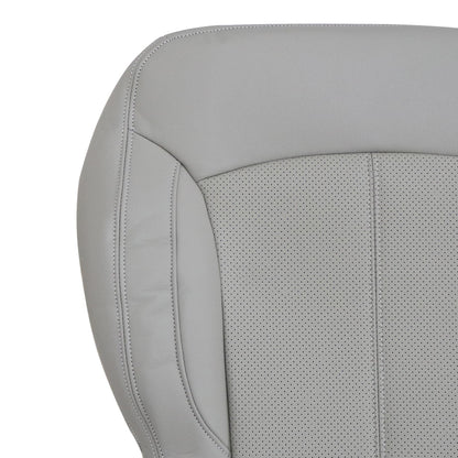 Passenger Bottom Replacement Leather Gray Seat Cover For 2010-13 Buick LaCrosse