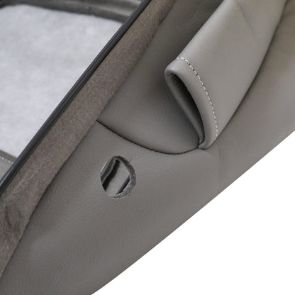 Front Right Passenger Bottom Leather Seat Cover Gray For 1998-2007 Lexus LX470