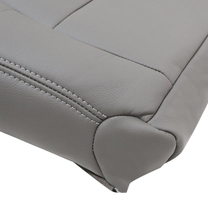 Front Right Passenger Bottom Leather Seat Cover Gray For 1998-2007 Lexus LX470
