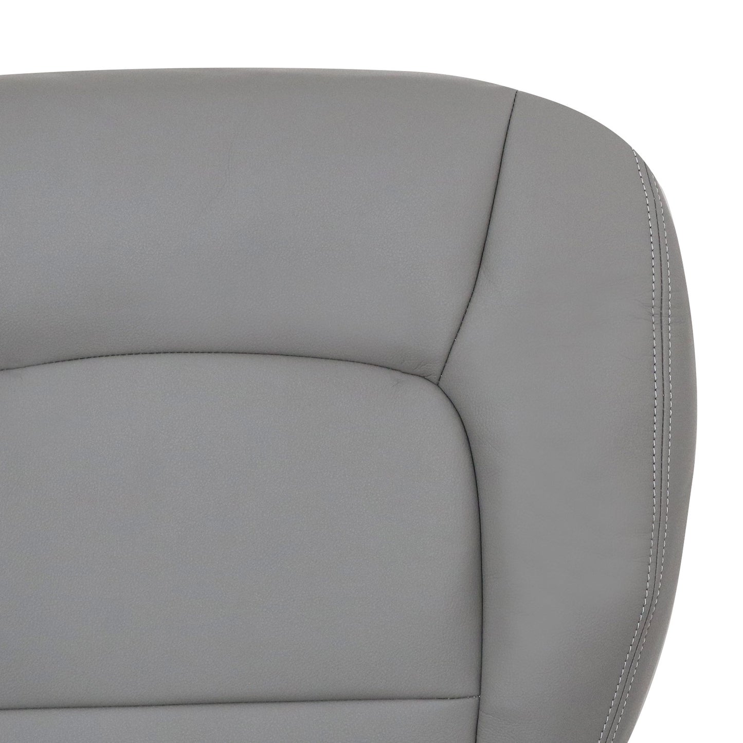 Front Right Passenger Bottom Leather Seat Cover Gray For 1998-2007 Lexus LX470