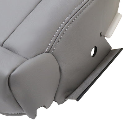 Front Right Passenger Bottom Leather Seat Cover Gray For 1998-2007 Lexus LX470