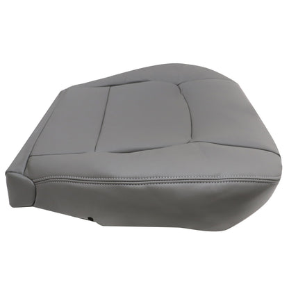 Front Right Passenger Bottom Leather Seat Cover Gray For 1998-2007 Lexus LX470
