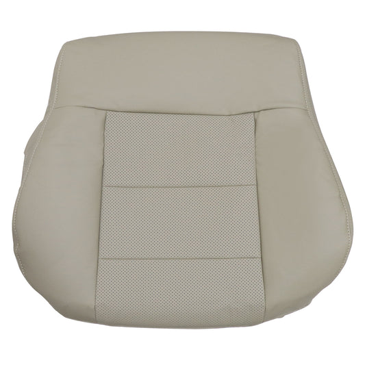 For?2010-2016?Mercedes Benz?E200 E250 E300 E350?Passenger Top?Replacement Leather?Seat Cover?Tan