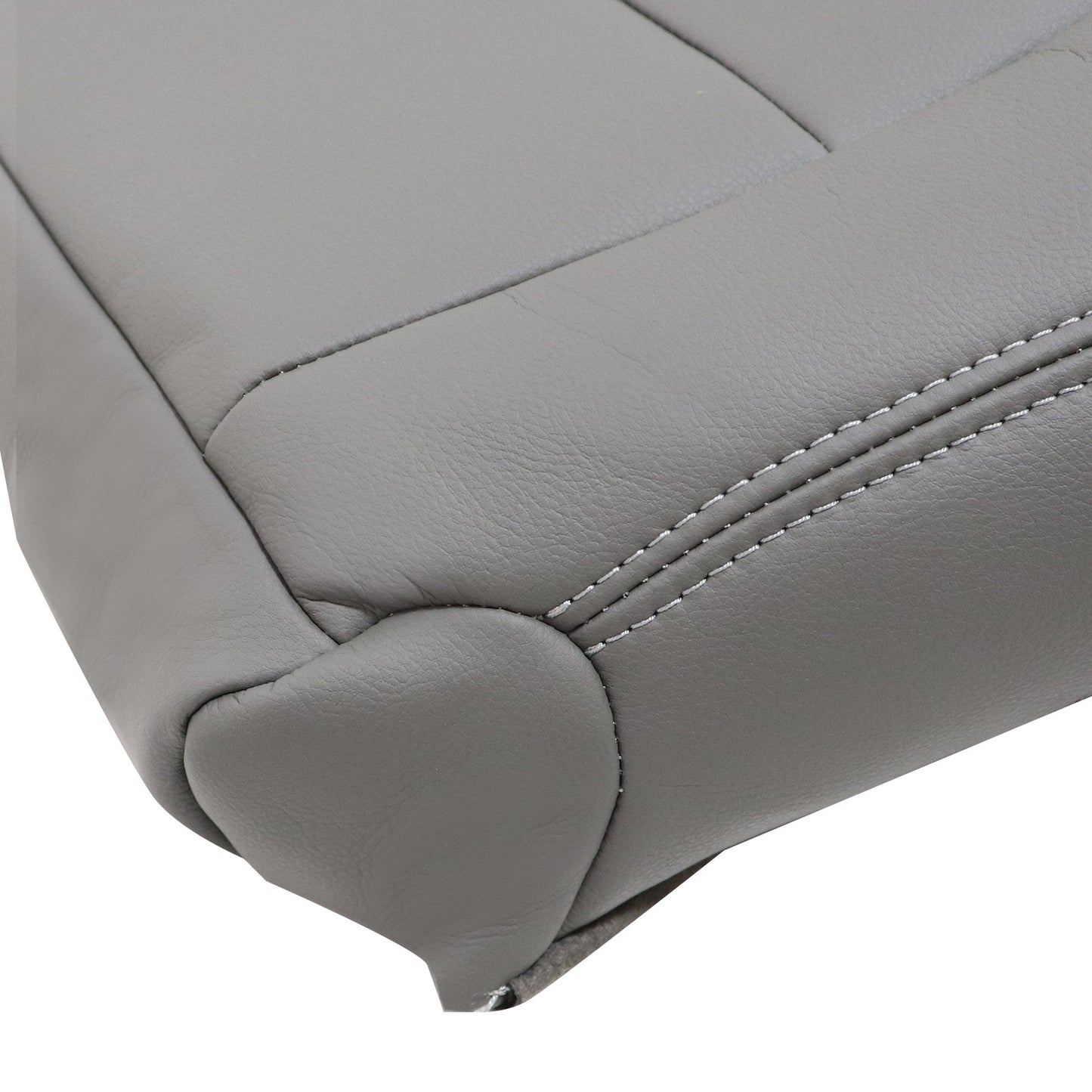 For 1998 1999-2007 Lexus LX470 Driver Bottom Leather Replacement Seat Cover Gray