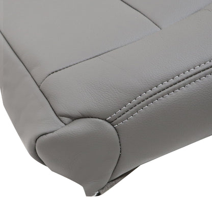 For 1998 1999-2007 Lexus LX470 Driver Bottom Leather Replacement Seat Cover Gray
