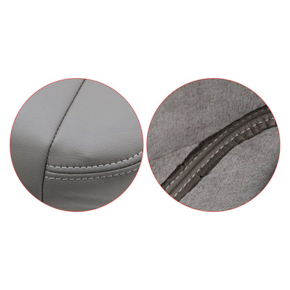 For 1998 1999-2007 Lexus LX470 Driver Bottom Leather Replacement Seat Cover Gray