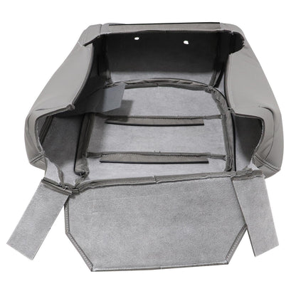 Front Driver Side Lean Back Leather Seat Cover Gray For 1998-2007 Lexus LX470