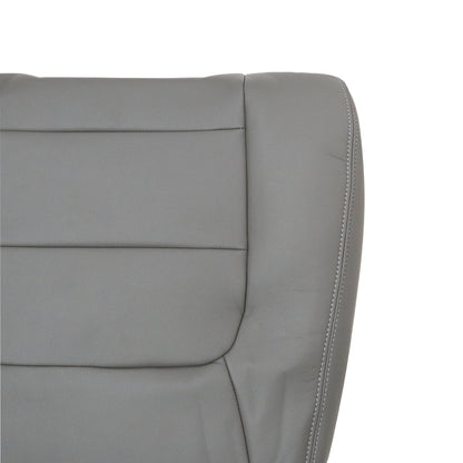 Front Driver Side Lean Back Leather Seat Cover Gray For 1998-2007 Lexus LX470