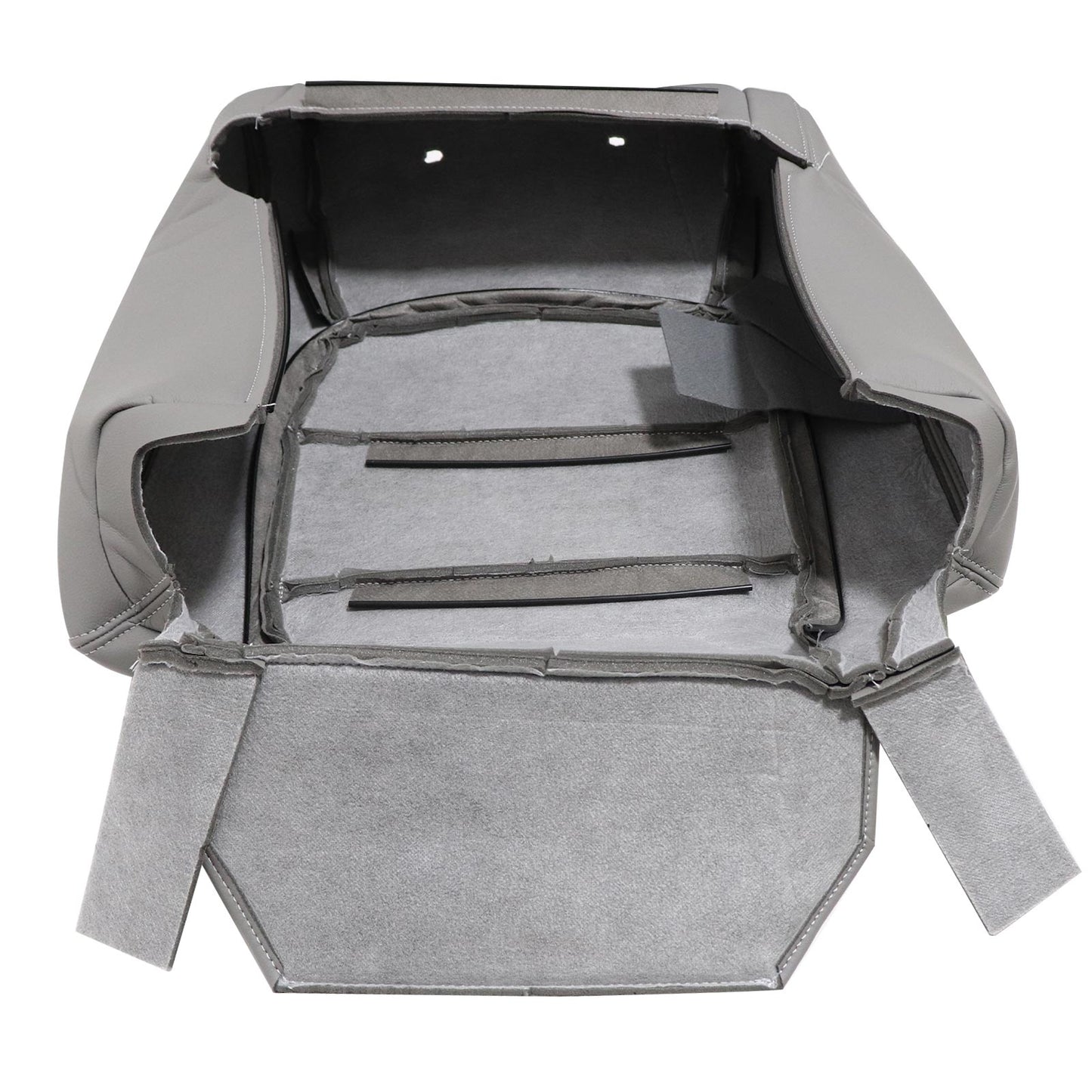Front Right Passenger Side Top Leather Seat Cover Gray For 1998-2007 Lexus LX470