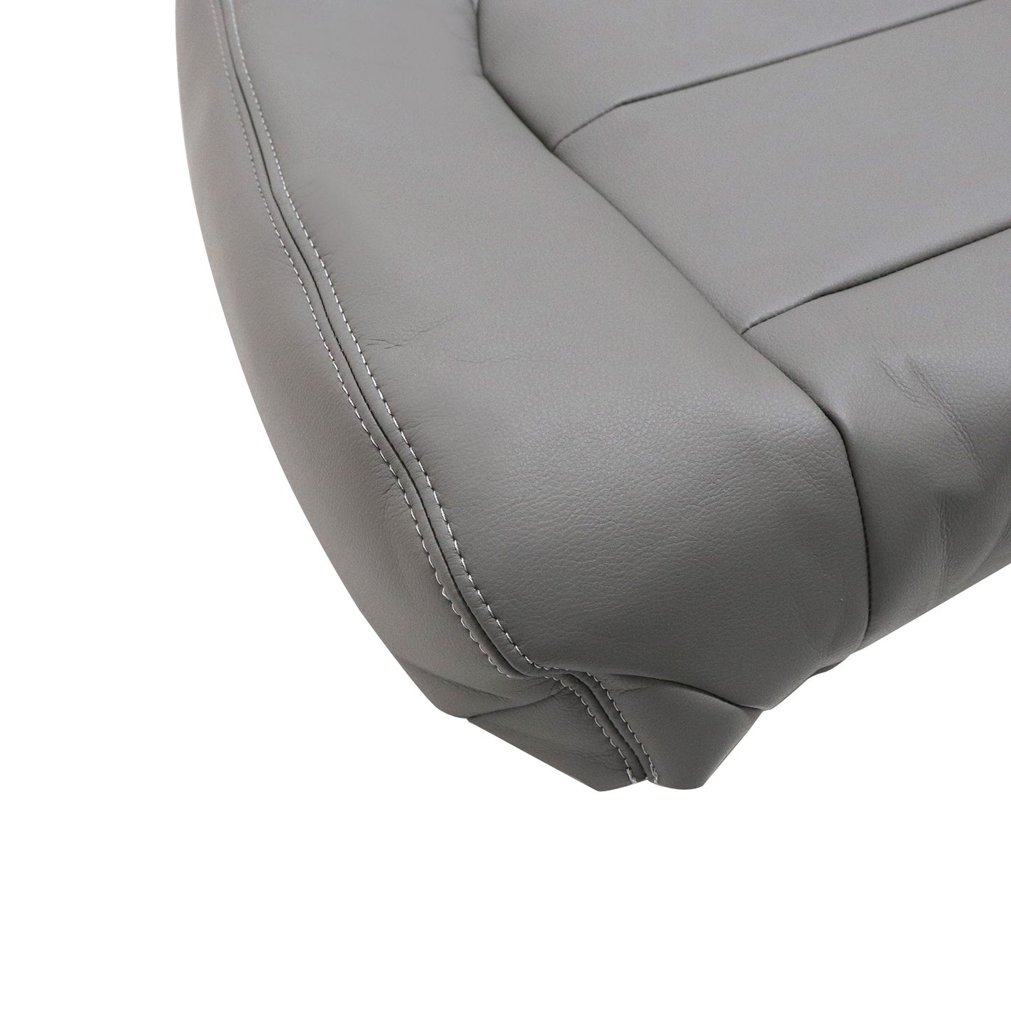 Front Right Passenger Side Top Leather Seat Cover Gray For 1998-2007 Lexus LX470