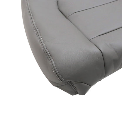 Front Right Passenger Side Top Leather Seat Cover Gray For 1998-2007 Lexus LX470