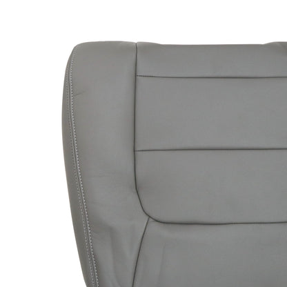 Front Right Passenger Side Top Leather Seat Cover Gray For 1998-2007 Lexus LX470