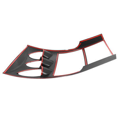 For Nissan 350z 2003-05 Effect Interior Gauge Storage Covers Set Black New