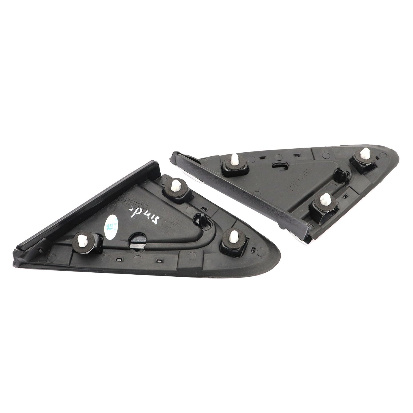 £¨Qty2£©Mirror Corner Triangle Cover Pillar Trim L&R for Cadillac XT5 2017-2019