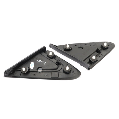 £¨Qty2£©Mirror Corner Triangle Cover Pillar Trim L&R for Cadillac XT5 2017-2019