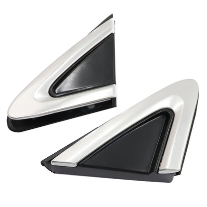 £¨Qty2£©Mirror Corner Triangle Cover Pillar Trim L&R for Cadillac XT5 2017-2019