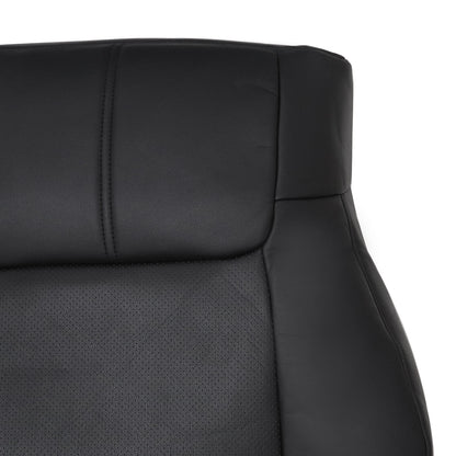 For 2006-2010 Jeep Commander Driver Top Leather Replacement Seat Cover Black