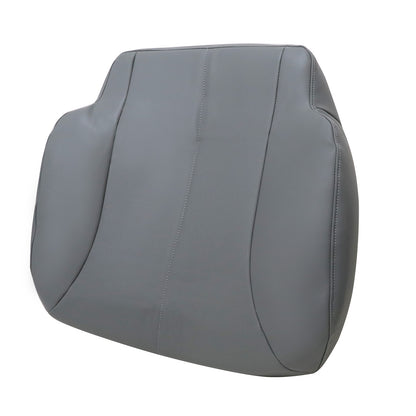 For 2002-2007 International Air Ride Front Driver Bottom Leather Seat Cover Gray