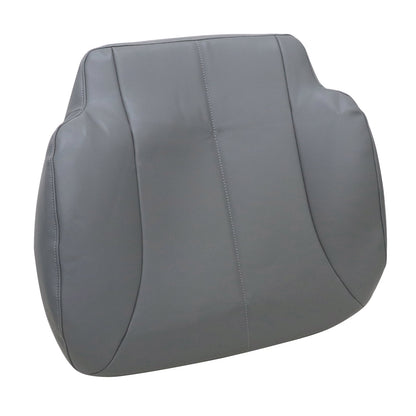 For 2002-2007 International Air Ride Front Driver Bottom Leather Seat Cover Gray