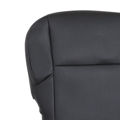 Replacement Passenger Bottom Leather Seat Cover Black For 2010-2017 Lexus GX460