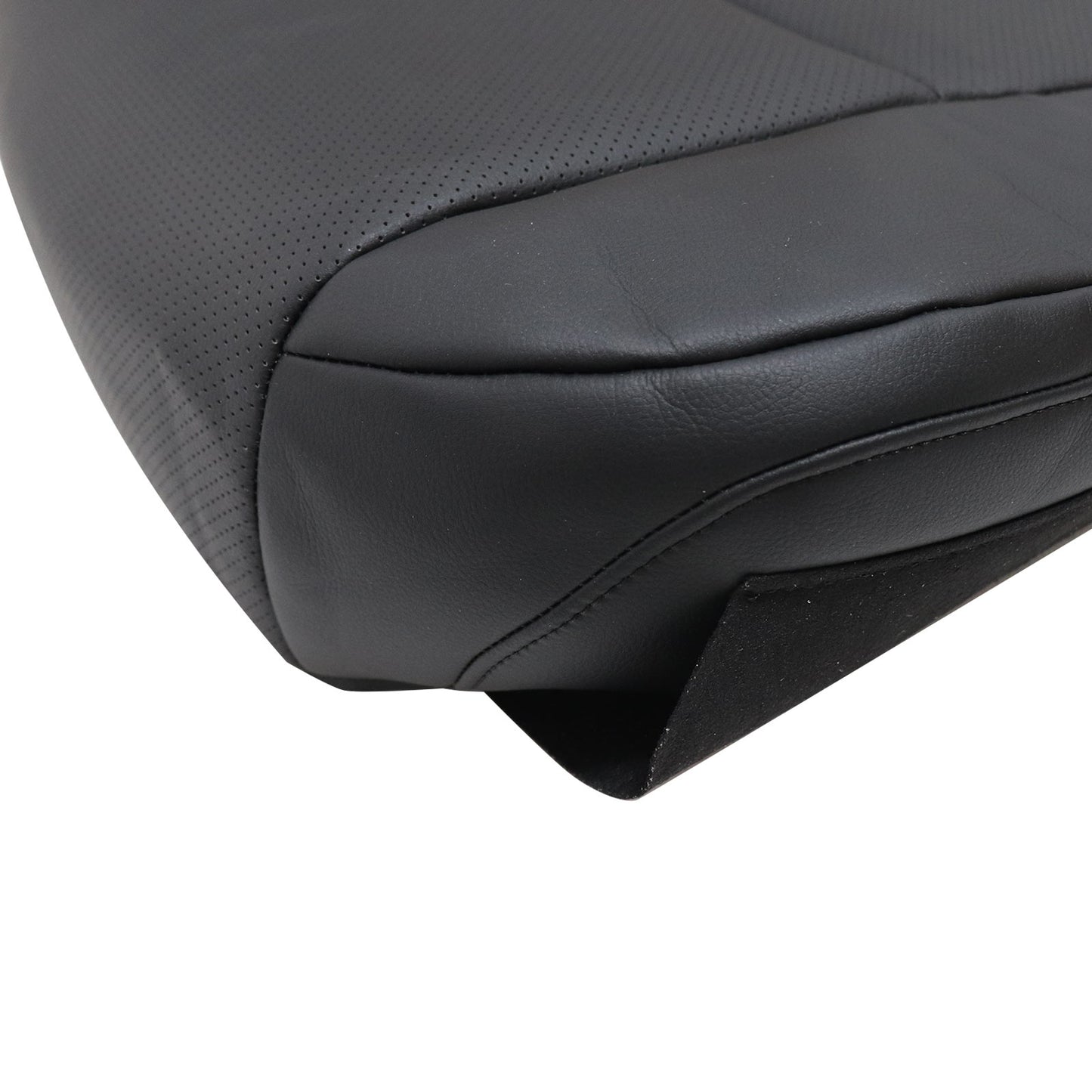 Replacement Passenger Bottom Leather Seat Cover Black For 2010-2017 Lexus GX460