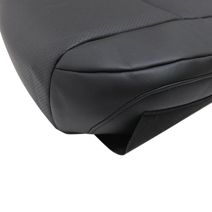 Replacement Passenger Bottom Leather Seat Cover Black For 2010-2017 Lexus GX460