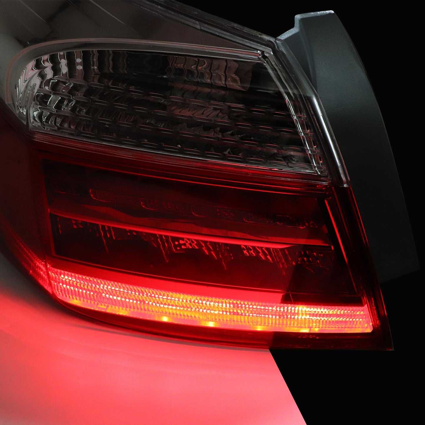 LED Outer Tail Light Left Driver For 2013-2015 Honda Accord Sedan EX-L Touring
