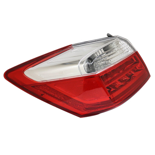 LED Outer Tail Light Left Driver For 2013-2015 Honda Accord Sedan EX-L Touring
