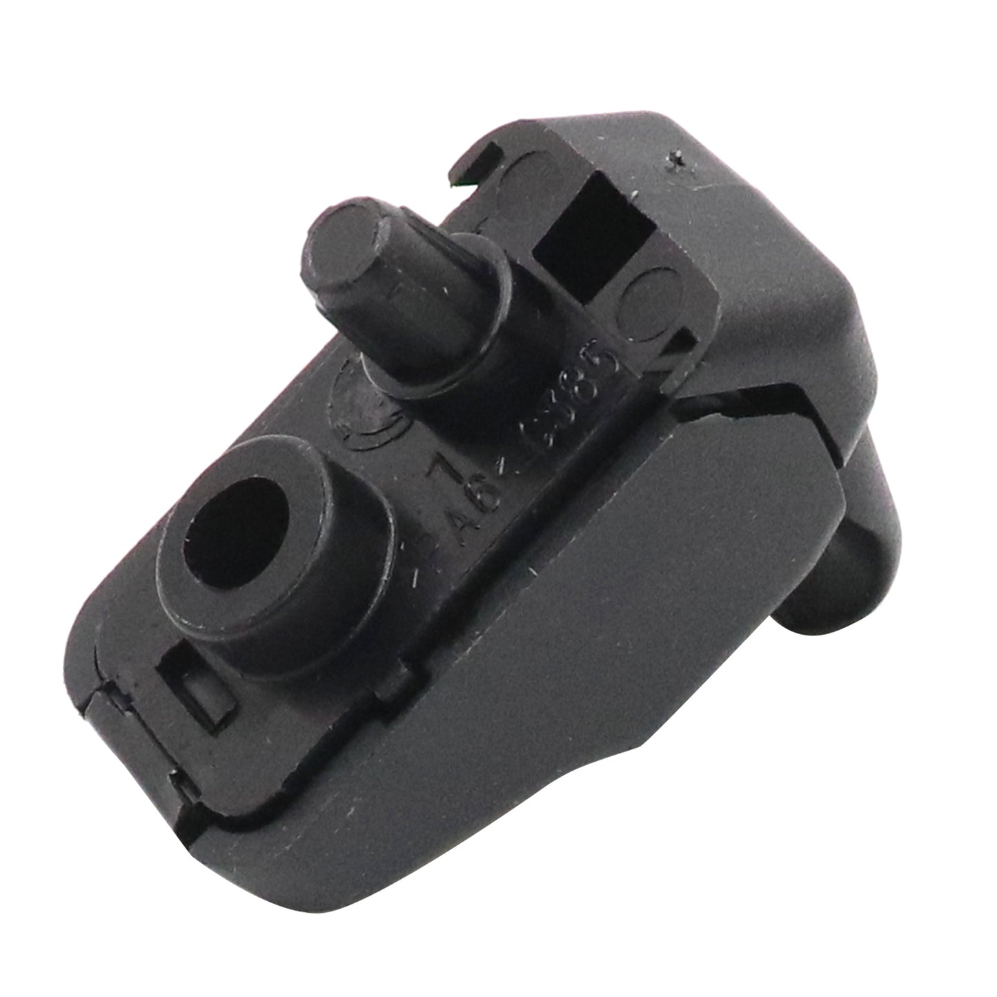 1Pcs Sun Visor Clip Hook Retainer Fit for 2014-2017 Maserati Ghibli Black