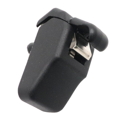 1Pcs Sun Visor Clip Hook Retainer Fit for 2014-2017 Maserati Ghibli Black