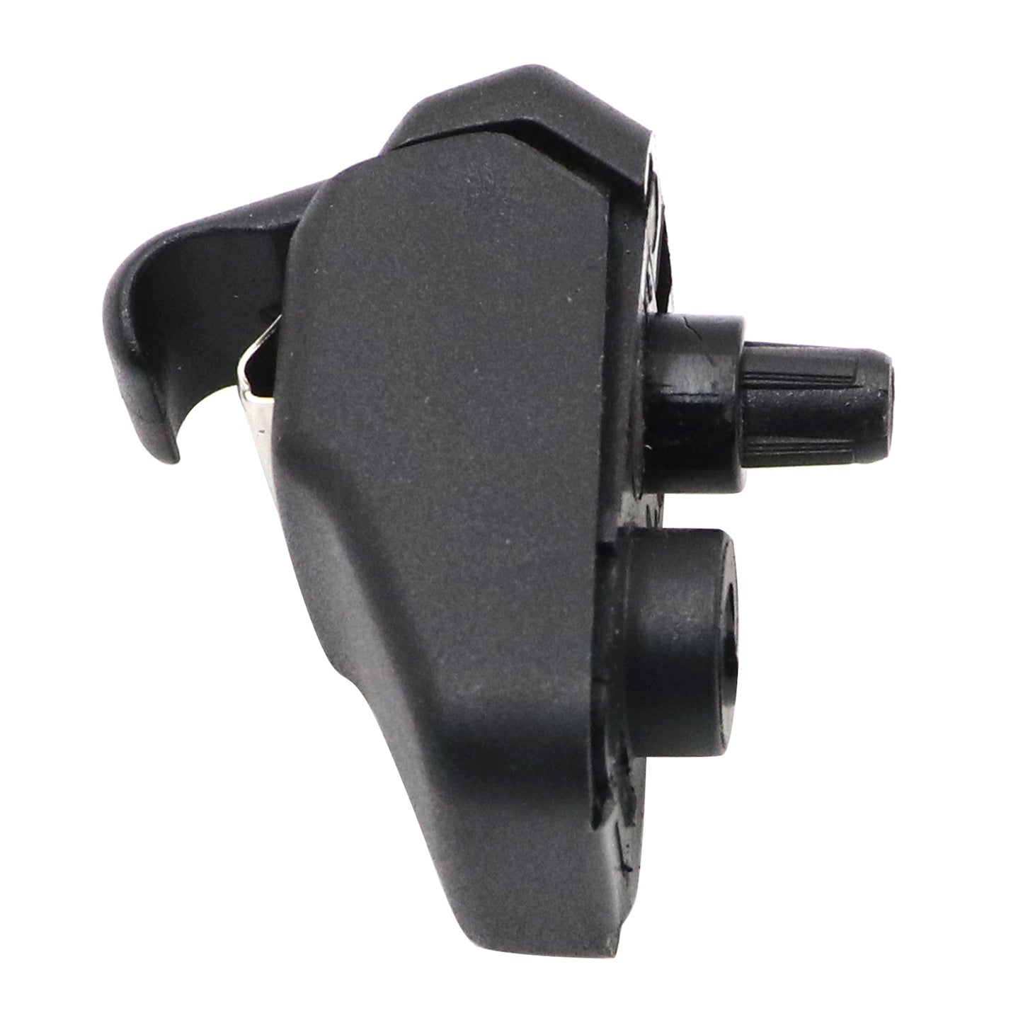 1Pcs Sun Visor Clip Hook Retainer Fit for 2014-2017 Maserati Ghibli Black