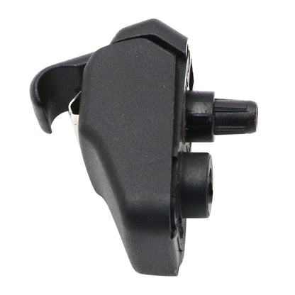 1Pcs Sun Visor Clip Hook Retainer Fit for 2014-2017 Maserati Ghibli Black