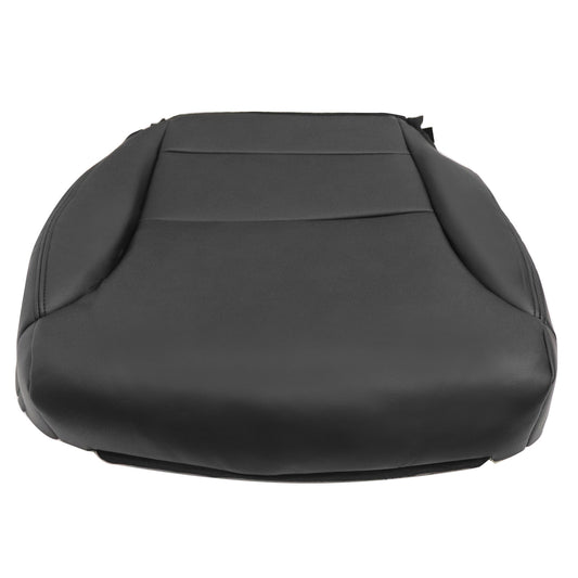 Replacement Driver Bottom Leather Seat Cover Black For 2012 - 2016 Honda CR-V