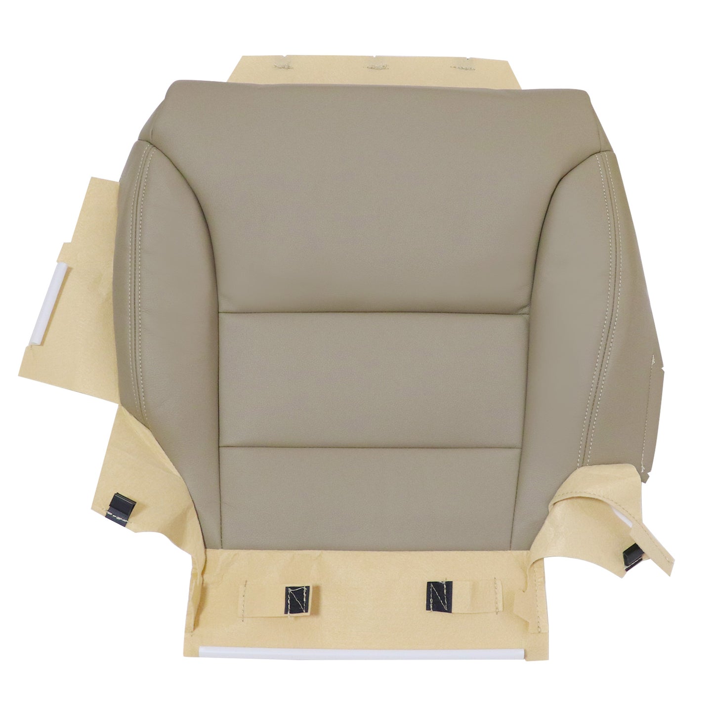 For 2012 2013 2014 2015 2016 Honda CR-V Driver Bottom Seat Cover Tan Leather