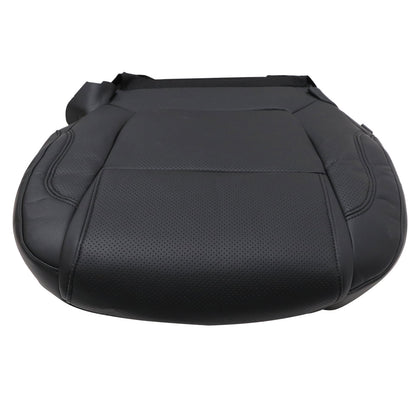 Replacement For Ford Explorer 2011-2015 Driver Bottom Leather Seat Cover Black
