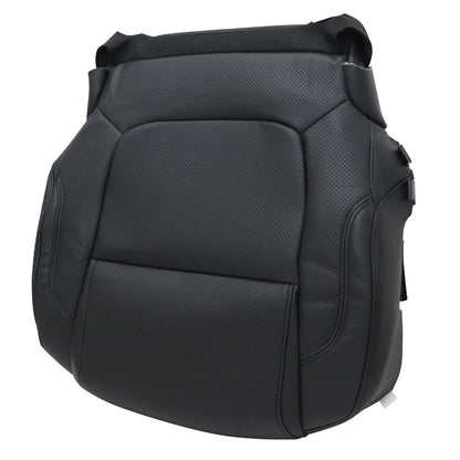 Replacement For Ford Explorer 2011-2015 Driver Bottom Leather Seat Cover Black