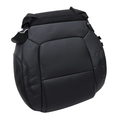 Replacement For Ford Explorer 2011-2015 Driver Bottom Leather Seat Cover Black