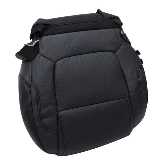 Replacement For Ford Explorer 2011-2015 Driver Bottom Leather Seat Cover Black