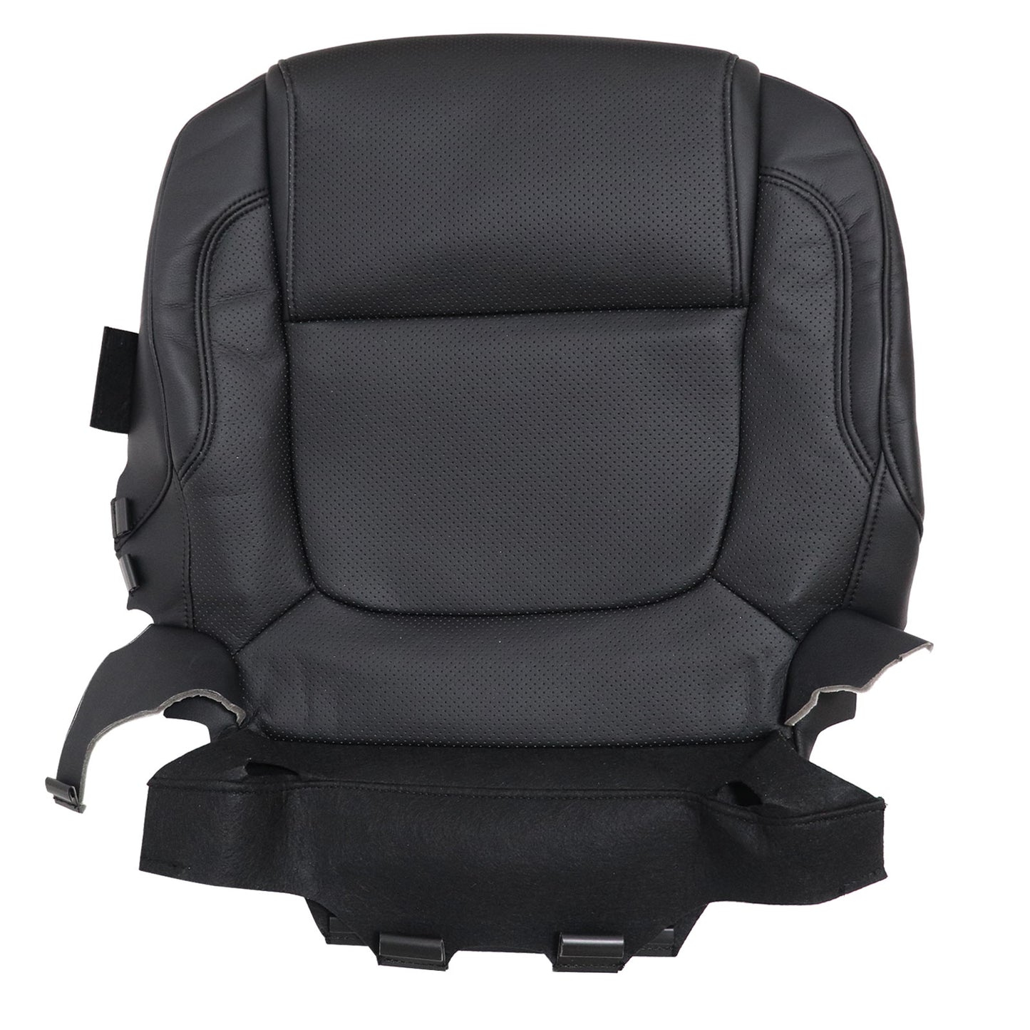Replacement For Ford Explorer 2011-2015 Driver Bottom Leather Seat Cover Black