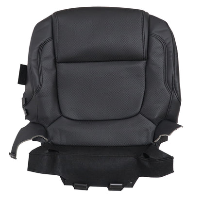 Replacement For Ford Explorer 2011-2015 Driver Bottom Leather Seat Cover Black