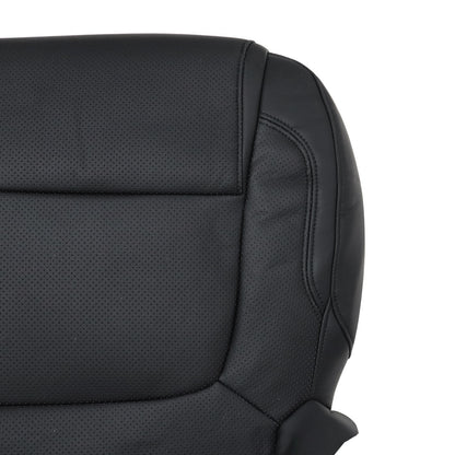 Replacement For Ford Explorer 2011-2015 Driver Bottom Leather Seat Cover Black